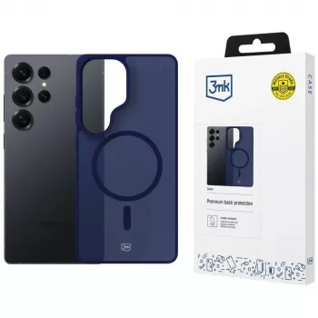 Coque 3MK Smoke MagCase pour Samsung Galaxy S25 Ultra - bleu