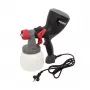 Pistolet à peinture électrique HVLP HOOZAR 600 W avec réservoir 800 ml, 3 jets, régulation du débit