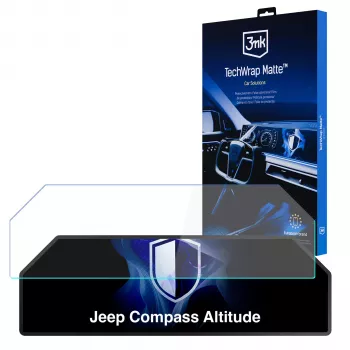 Protection d'écran mate 3MK PROTECTION Jeep Compass Altitude (2026 - ) - 3mk TechWrap pour combiné d'instruments