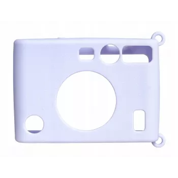 LOVEINSTANT étui de protection en silicone pour Fujifilm Instax Mini Evo - violet