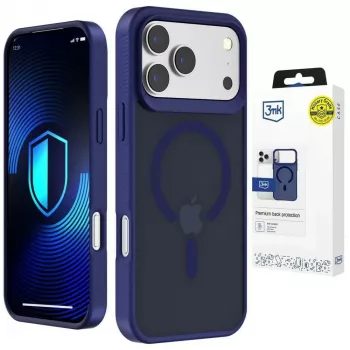 3MK Smoke MagCase pour Apple iPhone 17 Pro Max - bleu