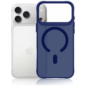 3MK Smoke MagCase pour Apple iPhone 17 Pro Max - bleu
