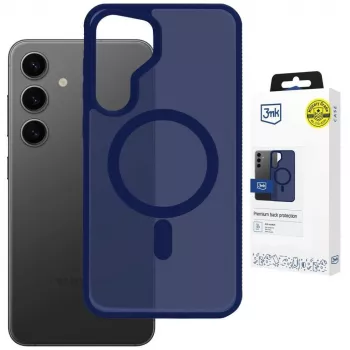 3MK Smoke MagCase pour Samsung Galaxy S25 - bleu