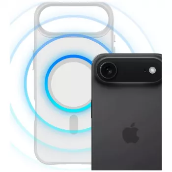 3MK Smoke MagCase pour Apple iPhone Air - blanc
