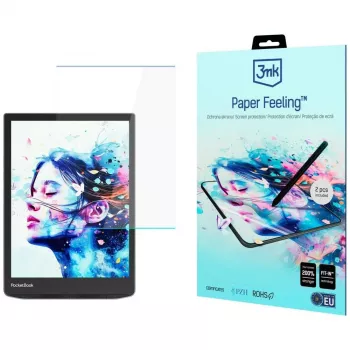 Protecteur d'écran 3mk PaperFeeling pour PocketBook InkPad Color 3 7,8 pouces (lot de 2)