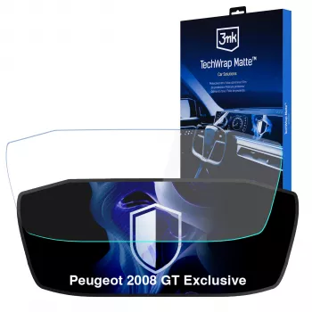 3MK PROTECTION TechWrap Matte Cluster Protective Film for Peugeot 2008 GT Exclusive