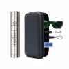 Lampe de luminothérapie LED compacte MEDIVON Lumix, 5 longueurs d'onde 460–900 nm, minuterie 5 minutes, batterie Li-ion, argent