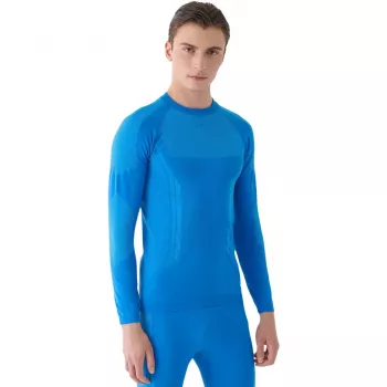 T-shirt thermoactif homme 4F M165 bleu 4FWAW24USEAM165 33S S/M