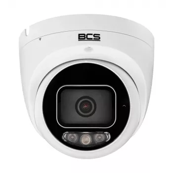 BCS caméra IP dôme 4MP avec objectif varifocal motorisé, analyses IA, PoE, IP67, IK10