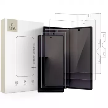 TECH-PROTECT Easy Set film & verre FIT+ kit de protection 4 en 1 pour Samsung Galaxy Z Fold 8 – ultra transparent