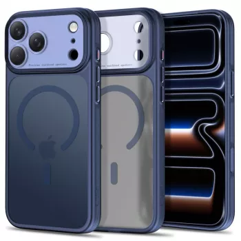 TECH-PROTECT MagPrime coque MagSafe pour iPhone 17 Pro Max / 18 Pro Max – bleu profond mat