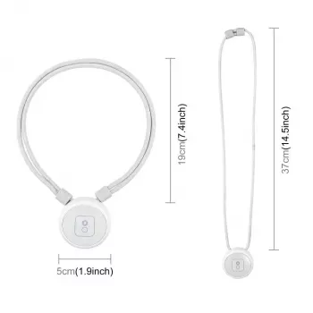 Sangle de cou magnétique PULUZ PU1205W pour Insta360 GO Ultra, blanche