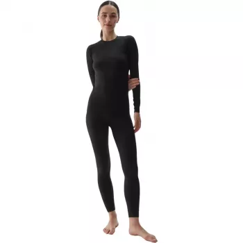 T-shirt thermoréactif femme 4F F176 Deep Black Allover taille M/L
