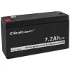 Qoltec batterie AGM 6V 7,2Ah VRLA rechargeable plomb-acide scellée sans entretien
