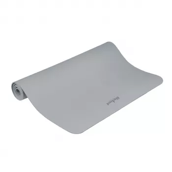 REBEL ACTIVE tapis d'entraînement TPE 200x115x1 cm gris - yoga, pilates, fitness