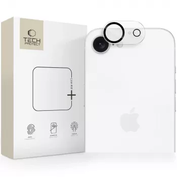 Coque transparente Tech-Protect Cam Fit+ pour Apple iPhone 16E / 17E
