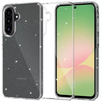 TECH-PROTECT FlexAir Case for Samsung Galaxy A36 / A37 5G - Transparent Glitter