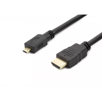 Câble Accura HDMI vers Micro HDMI 1,8m 4K High-Speed avec Ethernet noir