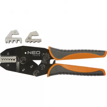 Pince à sertir les embouts NEO TOOLS 0,5-16 mm² (22-6 AWG) | Outil à cliquet à sertir carré