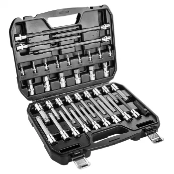 NEO TOOLS Embouts Torx 1/2, set de 38