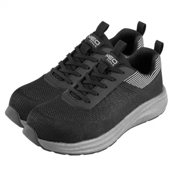 NEO TOOLS 82-152-45 Chaussures de sécurité basses S1 SR, embout en acier, EVA Popcorn, taille 45