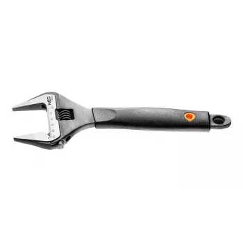 Neo Tools Clé à molette 250 mm, ouverture 0-50 mm, acier chrome-vanadium, phosphatée, DIN 3117