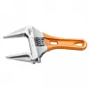 Clé à molette courte NEO TOOLS 185 mm, ouverture de mâchoire 0-53 mm, acier chrome-vanadium, DIN 3117