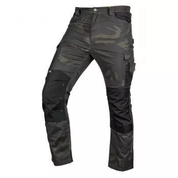 Pantalon de travail NEO TOOLS Mix&Match avec renforts Cordura, camouflage vert, taille M