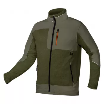 Sweat softshell NEO TOOLS OUTDOOR vert bouteille XXXL
