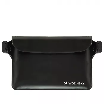 Sac banane étanche en PVC WOZINSKY WWS-01 noir