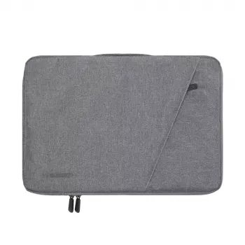 Wozinsky WTNP-17G Sac pour ordinateur portable 17 pouces avec poignée dissimulée - gris