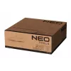 NEO TOOLS 90-037 Chauffage soufflant électrique 2000W Chauffage céramique PTC avec thermostat réglable, protection contre la surchauffe et le basculement, poignée de transport, noir/gris