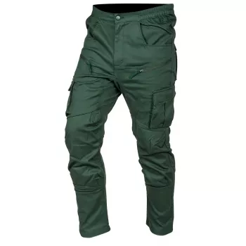 Pantalon de jogging de travail NEO TOOLS OUTDOOR vert taille M – coton stretch avec passant à outils