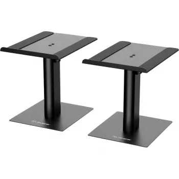 Mozos MSK9 Paire de pieds d'enceinte - trépied télescopique, noir, charge 20 kg