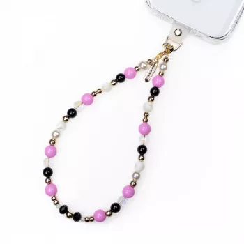 Crong Phone Charm - dragonne de téléphone avec perles élégantes (lanière universelle)