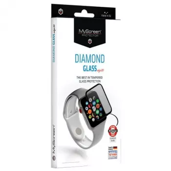 Protection d'écran MYSCREEN PROTECTOR MS Diamond Glass Edge 3D 2.5D pour Apple Watch Ultra/Ultra 2 49 mm, argent