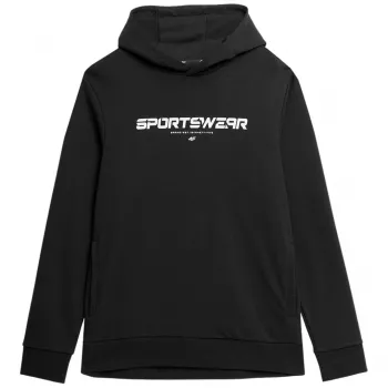 Sweat-shirt 4F M266 homme, Deep Black, taille L, 4FSS23TSWSM266