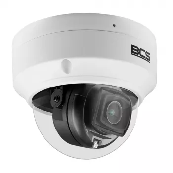 Caméra dôme IP 4MP BCS-P-DIP24FCL3-Ai1 avec IA, lumière blanche, PoE, IP67, IK10