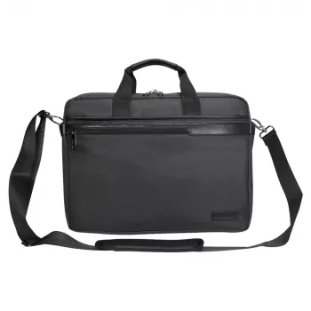 Sacoche d'ordinateur portable Wozinsky WET-15 15,6 pouces avec poignée et bandoulière réglable - noir
