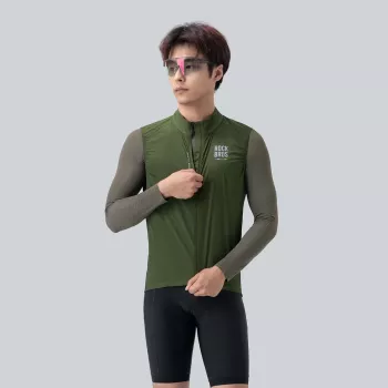 Gilet de cyclisme léger et respirant pour homme ROCKBROS ROAD TO SKY - S, vert