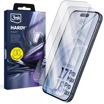 Coque 3mk Hardy Fusion pour Apple iPhone 17 Pro Max / 18 Pro Max – hybride transparente avec protection contre les chutes MIL-STD-810G, compatible MagSafe et recharge sans fil