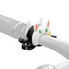 ROCKBROS Kids' Bicycle Bell Rabbit Theme White
