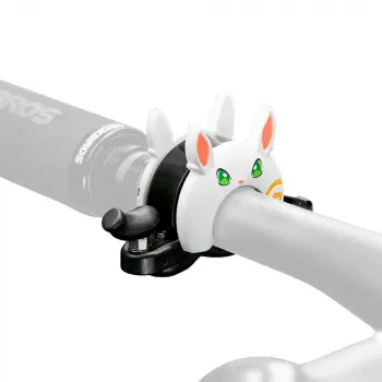 ROCKBROS Kids' Bicycle Bell Rabbit Theme White