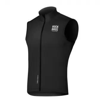 Gilet thermique coupe-vent de cyclisme ROCKBROS ROAD TO SKY TLMJ002 - noir - taille S