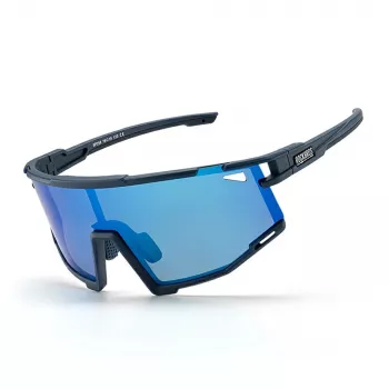 ROCKBROS SP258 ROAD TO SKY Polarized Cycling Glasses Navy Blue