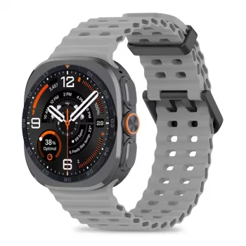 Tech-Protect Iconband Pro Silicone Strap for Samsung Galaxy Watch Ultra 1/2 47mm Grey