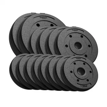 Ensemble de charges bitumineuses REBEL ACTIVE 30 kg (8 x 1,25 kg + 4 x 2,5 kg + 2 x 5 kg), trou 31 mm