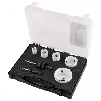 Ensemble de scies cloches bimétal GRAPHITE 19-68 mm, 7 pièces