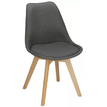 Chaise de salle à manger NO NAME noire DC0022 47X41X82