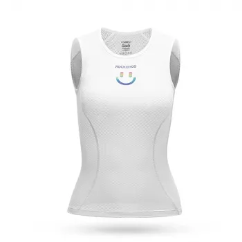 Maillot de cyclisme femme sans manches à séchage rapide ROBOROCK Rockbros YDBX001 M/L - blanc